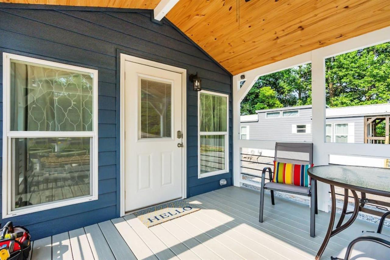 2 Villa D'Azur Luxury Tiny House Mins To Lake Guntersville, Downtown, Firepit Exterior photo